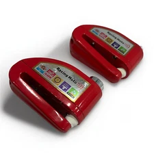 2pcs Alarm Disc Lock Electric Scooter Motorcycle Disc Brake Lock Anti-Theft