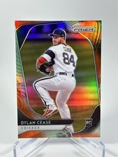 2020 Panini Prizm Tier II Mega Box Cosmic Haze Prizm Dylan Cease #128 Rookie RC
