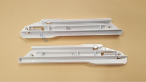 2 x Schiene rechts + links Laufschiene Schublade Side by Side Kühlschrank - Bild 1 von 1
