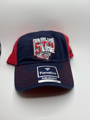 Fanatics Columbus Blue Jackets We Are The 5TH Line Dad Cap Strapback Hat VG NHL