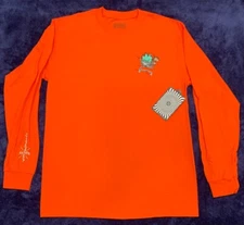 Spitfire x Gnarhunters Cart Orange Long Sleeve T-Shirt SIZE S AND MD