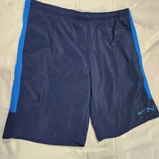 Vintage Nike Swim Trunks Men L READ Board Track Shorts Mesh Lined Y2K Spellout
