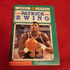 PATRICK EWING new york knicks Booklet 13 vintage nba basketball 1992 scholastic