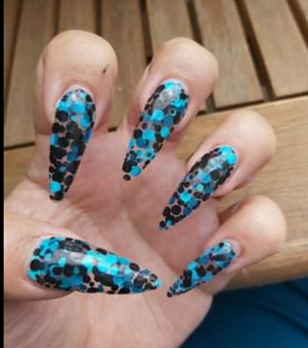 30 Stunning Cobalt Blue Nails For Elegant Ladies | Blue gel nails, Nail art,  Blue nail art designs