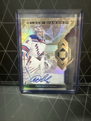 2022-23 Black Diamond Hockey Igor Shesterkin   #08/10 Rangers