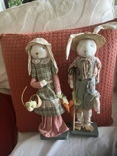 Standing Easter Bunny Couple