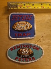 Remington 50 SKEET PETERS  PETERS 150 TRAP Fabric Patches