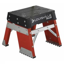 Louisville Fy8001 Step Stand, 1 Steps, 375 Lb Load Capacity, 12 In Overall
