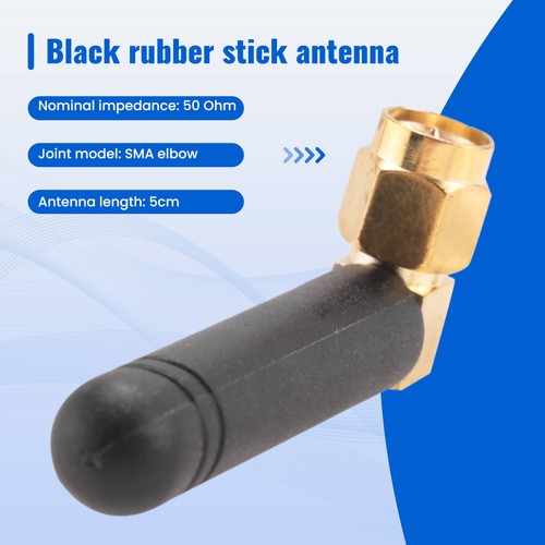1Pc 2.4Ghz Antenna 3.5Dbi WIFI Aerial Bluetooth Module SMA Male Right5375 - Photo 2/7