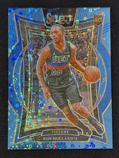 2024-25 Panini Select - Concourse Ron Holland II #74 Light Blue Disco Prizm /99