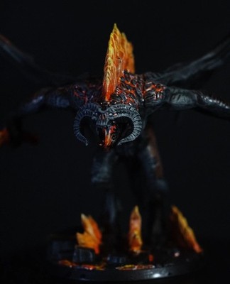 Coffre Balrog Custom Le Seigneur Des Anneaux – Métal, 60 Cm, Reconditionné