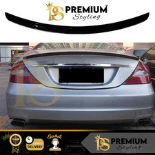 Mercedes CLS Klasse W219 C219 Glanz Schwarz Heck Kofferraum Spoiler Lippe Wing Kit 2003-10