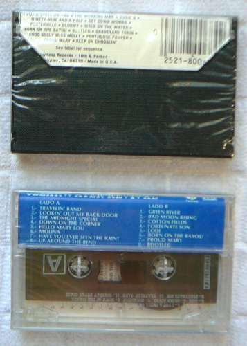 CREEDENCE CLEARWATER REVIVAL SET OF TWO CASSETTE Factory Sealed - Picture 2 of 2