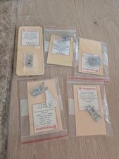 Lot of 5 Original Husqvarna Viking  Sewing Machine Presser Feet Foot