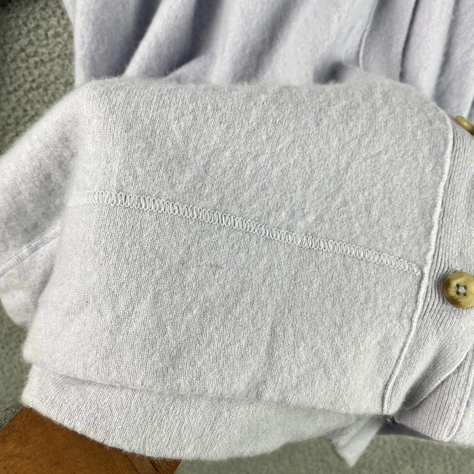 J Jill кашемир кардиган свитер женщин 2 X фиолетовый кнопки длинным рукавом - Изображение 3 из 4