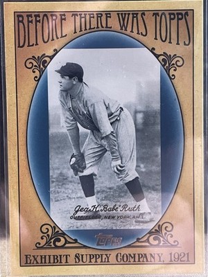 2011 Topps - Before there Was Topps Babe Ruth #BTT4