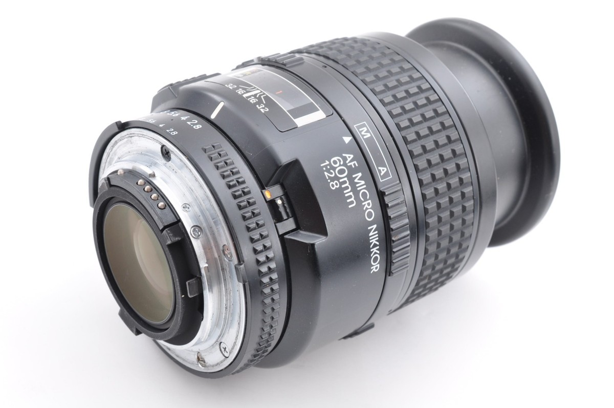 Exc+5] Nikon AF Micro Nikkor 60mm f/2.8 Macro Portrait Lens From