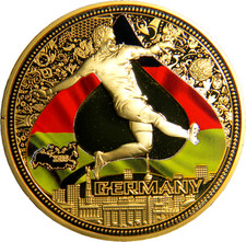 Russia 2018 FIFA World Cup Medal - Germany   (05002) Football Soccer