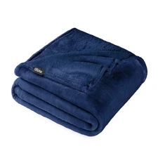 Bare Home Microplush Fleece Blanket - Lightweight & Ultra Soft