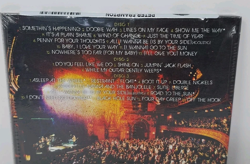 The Best Of FCA 35 Tour: An evening with Peter Frampton - 3 CD'S -NEW Foto 4 de 4