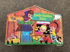 Vintage LIDDLE KIDDLE Klub House  Furniture Carrying Storage Case 1965