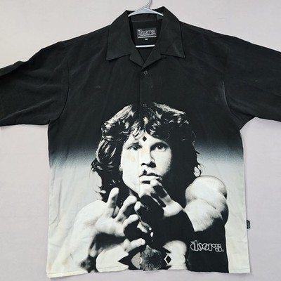 Dragonfly Mens 2002 Jim Morrison The Doors Shirt Size XXL Button