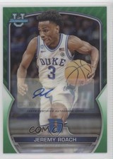 2022 Bowman U Chrome Prospect Green Refractor 84/99 Jeremy Roach #76 Auto 12kf