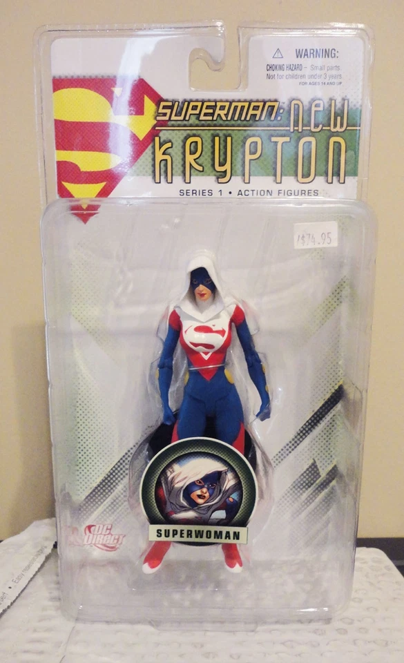 Superwoman Action Figure: Superman New Krypton Series 1 DC Direct. NEW. - Image 2 of 4