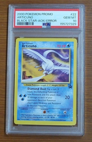 Articuno graded PSA 10 for sale on eBay