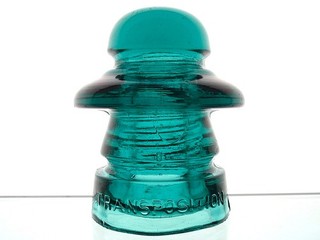 MINT CD 200 No 2 TRANSPOSITION Glass Umbrella Insulator