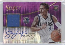 2013-14 Panini Select Rookie Jersey Purple Prizm 95/99 Shane Larkin #11 Auto 0b9
