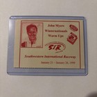 Vintage 1999 NHRA Drag Racing Ticket Stub John Myers SIR Raceway 90s Arizona
