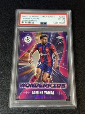 2023-24 Topps Chrome UEFA Club Competitions - Wonderkids Lamine
