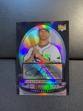 2008 Bowman Sterling Black Refractors #JMR Justin Ruggiano Autograph RC /25