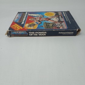 MOTU The Power Of He-Man (Intellivision) Cartridge, Manual, Insert, & Box