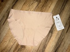 NWT 20 CHANTELLE 26430 Soft Stretch Seamless Bikini Panty One size NUDE