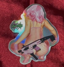 “Pistolaz Lot.6”Holographic Glossy Sticker. VANTAHEART Model. MCK Glock 17. 241!