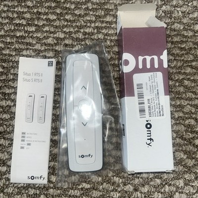 SOMFY SITUO 1 RTS FCC ARCTIC II BRAND NEW 1870574A