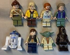 Authentic LEGO Minifigure Star Wars Lot of 8 Minifigures