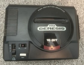 Sega CD Model 1 + Sega Genesis Console + All Cables + Echo Game 1690 AS IS Read!