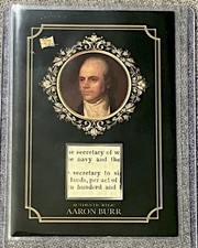 2024 Pieces of the Past Authentic Aaron Burr Relic Card