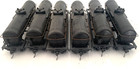 Lot of 6 Athearn HO AT&SF Single Dome Black Tank Cars — photo 4
