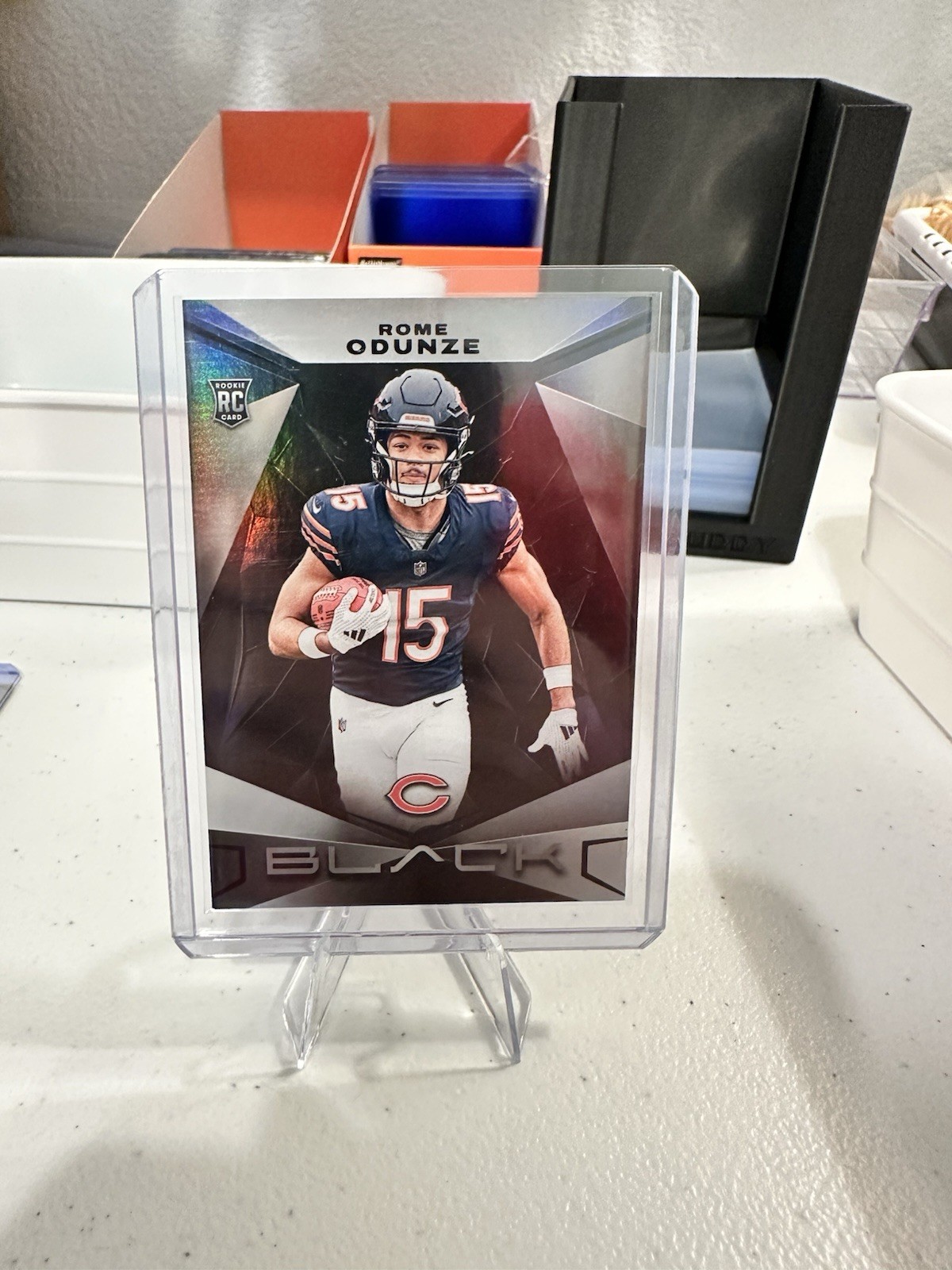 2024 Panini Black - Rookies Rome Odunze #185 (RC)