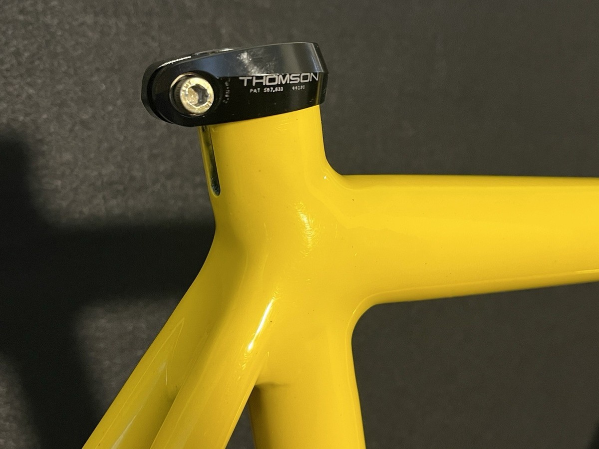 1993 Cannondale Track Bike Frameset Taxi Yellow Respray 52cm Fixed