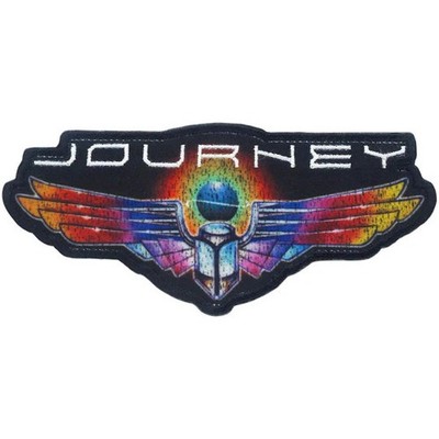 Patch - C&D Visionary - Journey Wings 4.3''x2'' Iron-On NEW Logo Sign Music Band