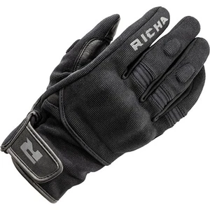 Richa Rush Ladies Textile Motorcycle Motorbike Gloves Black