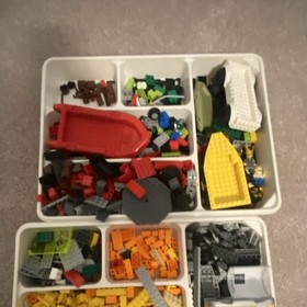 LEGO Creator 3 in 1 Bulk Lot Bricks Pieces Wheels Baseplates Multicolor