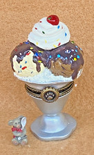 Boyds Bears 2012 Sprinkle  s Sundae with Scoop McNibble NIB 1E/89