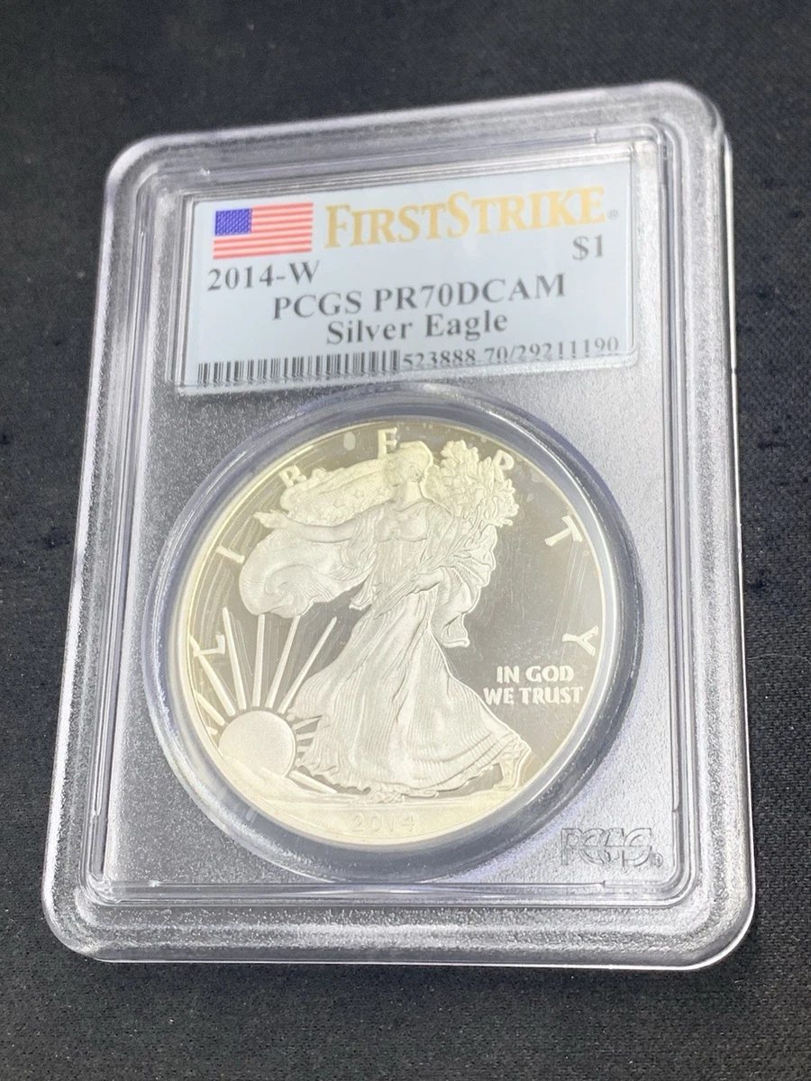 American Eagle PR 70 Graded 2014 Silver Bullion Coins for sale | eBay