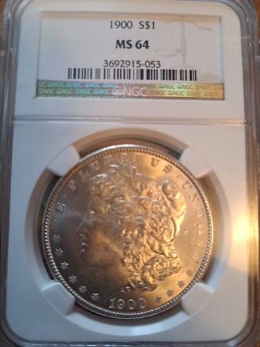 1900 MORGAN DOLLAR NGC MS 64